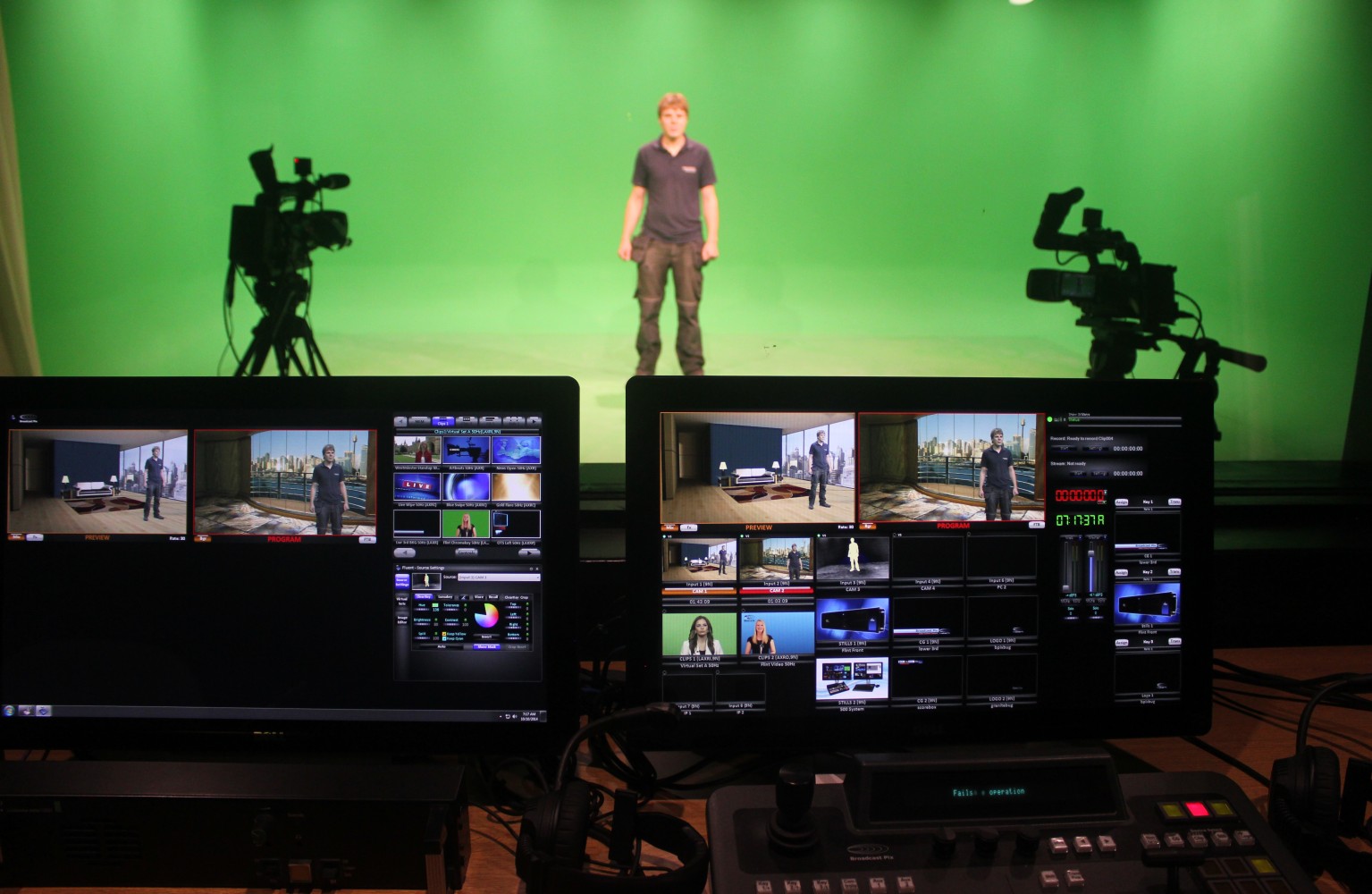 TV Studio Install from Innovation Productions