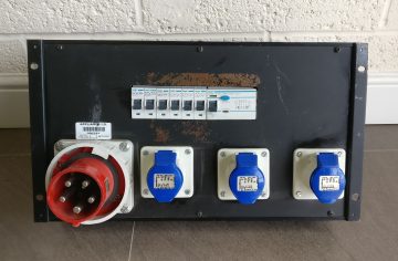 63_63_16_front Mains Distribution unit hire