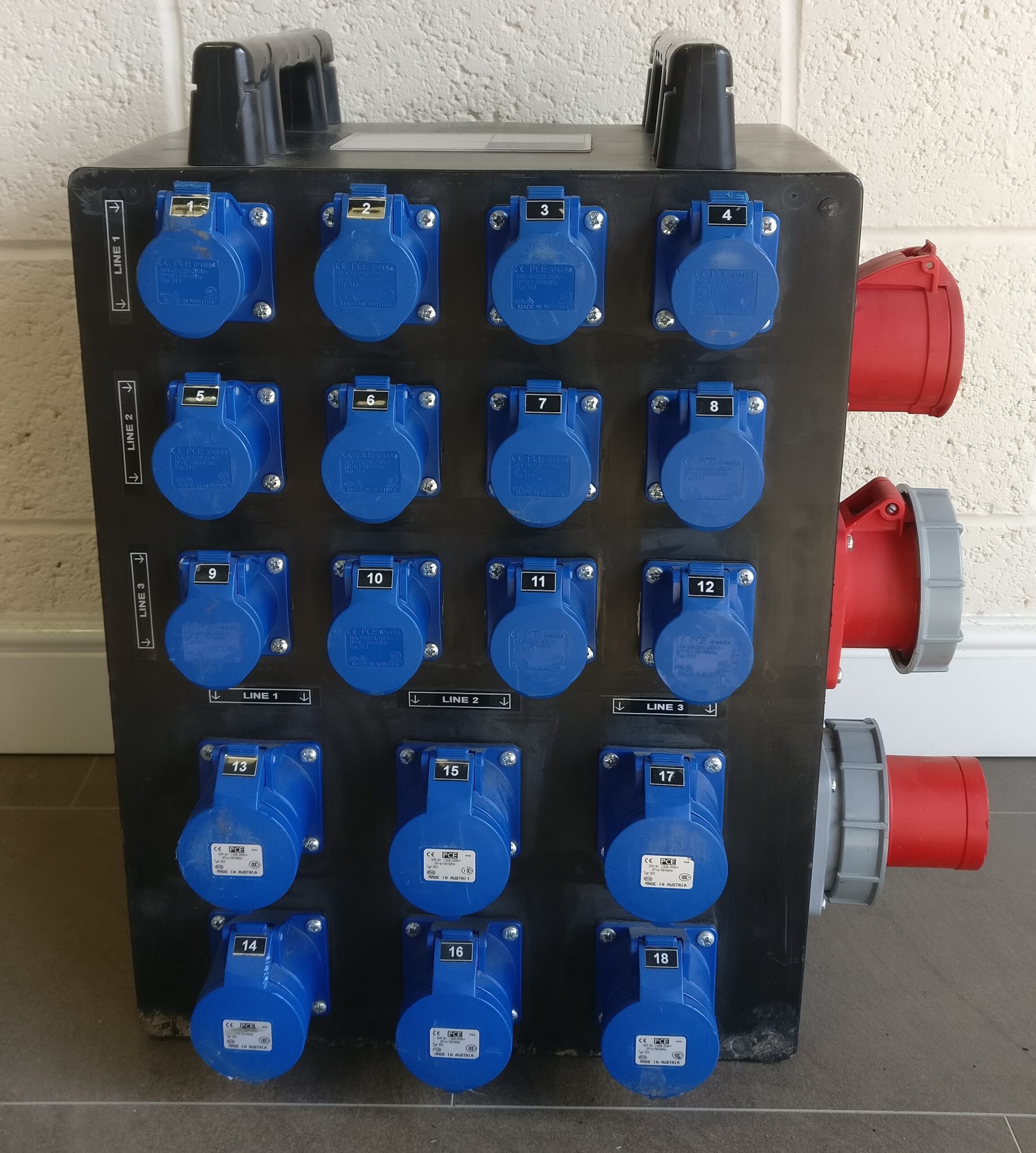 Mains Distribution unit hire